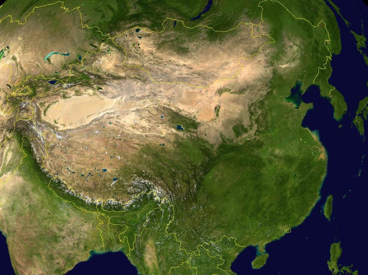 Kaart van de Chinese hemel