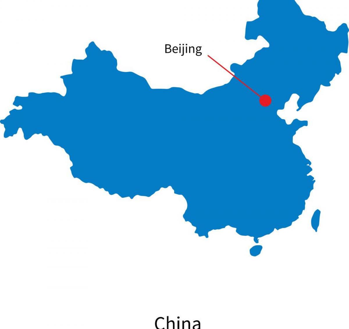 Chinese hoofdstadsplattegrond